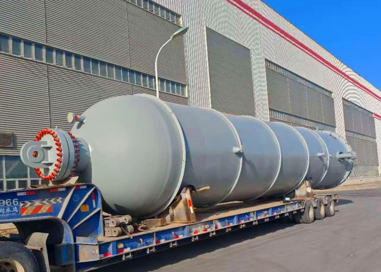兰石重装承制！新疆10万吨焦油酚绿色提取项目重要装置提前交付